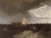 Joseph Mallord William Turner Warship Spain oil painting reproduction